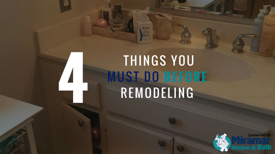 remodeling in four easy steps