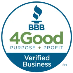 BBB 4Good Verified Business Badge